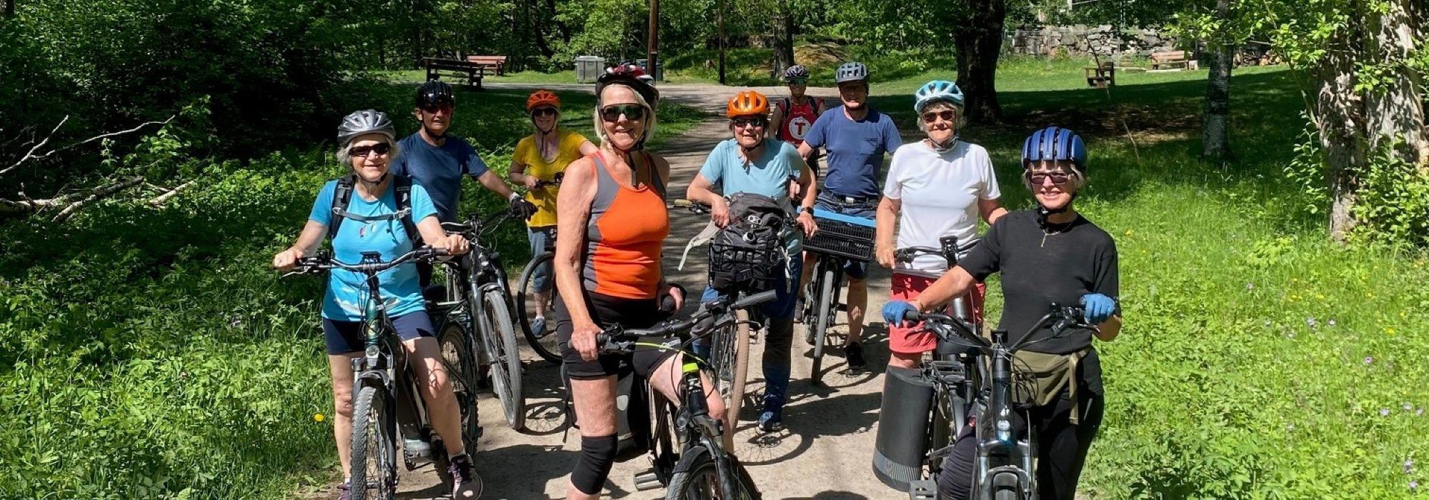 El-sykkeltur fra Nordmarka til Lillomarka