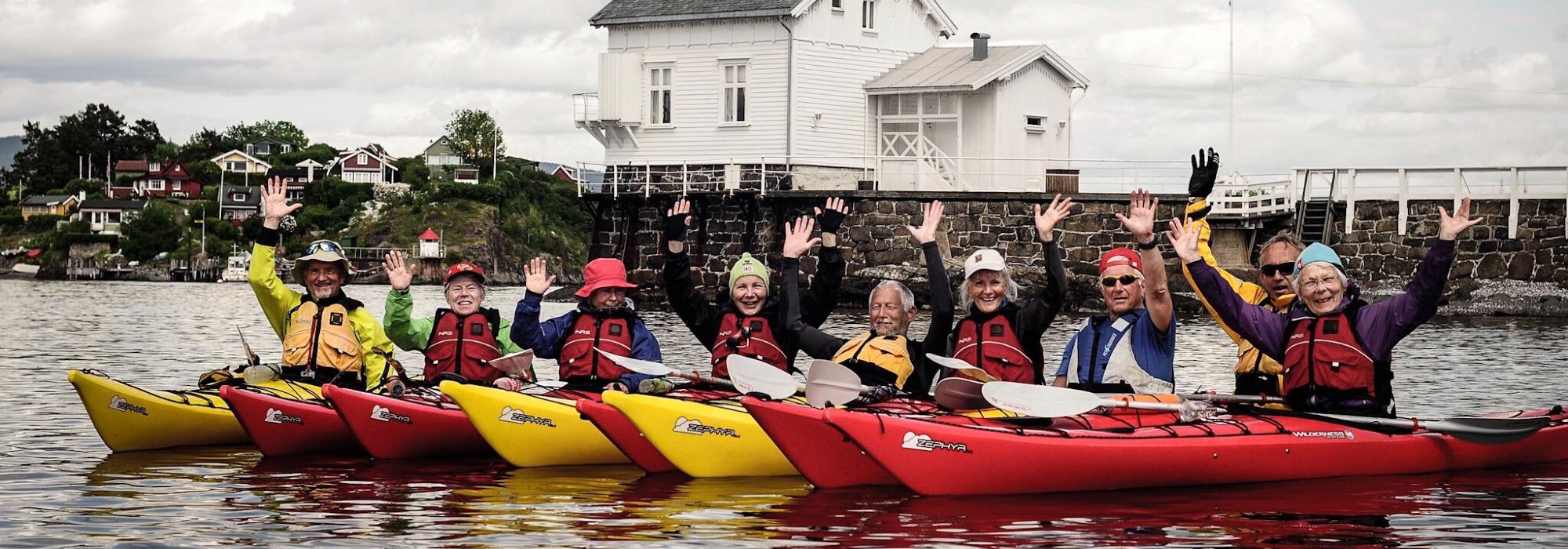 Kajakktur på Oslofjorden, Gressholmen og Langøyene