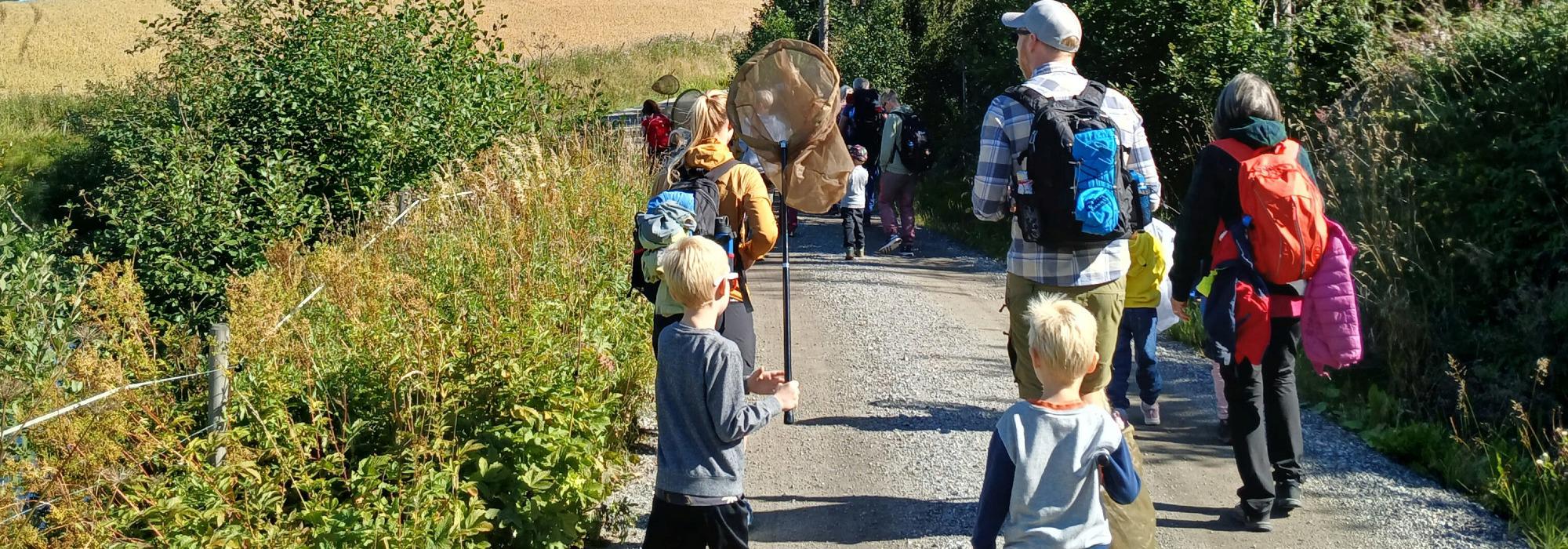 Familietur med Barnas Turlag Ringvoll og Tomter Lokalråd