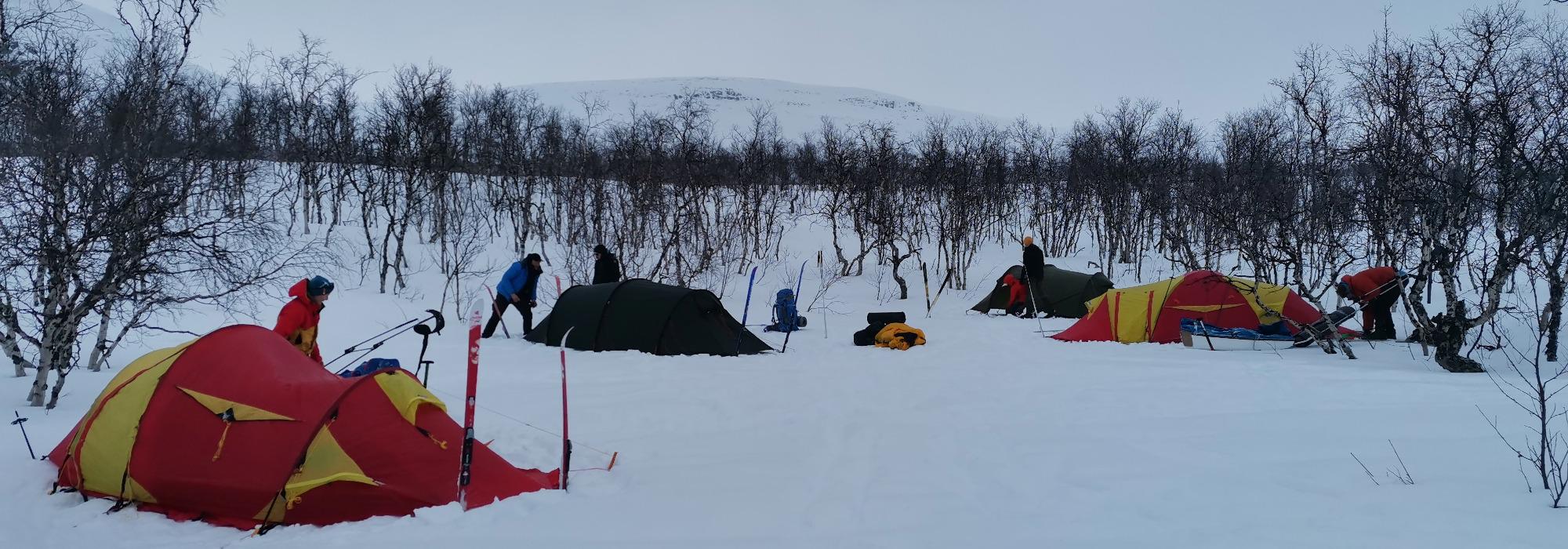 Ski- og telttur til Melåa
