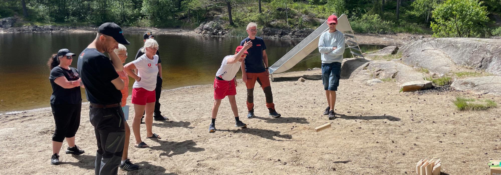 DNT tilrettelagt, badetur til Stiklatjern i Båstad