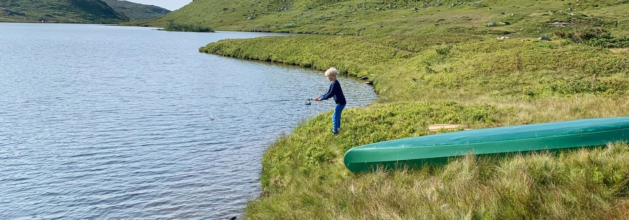 Kanotur med barnas turlag til Kjørull eller lignende sted