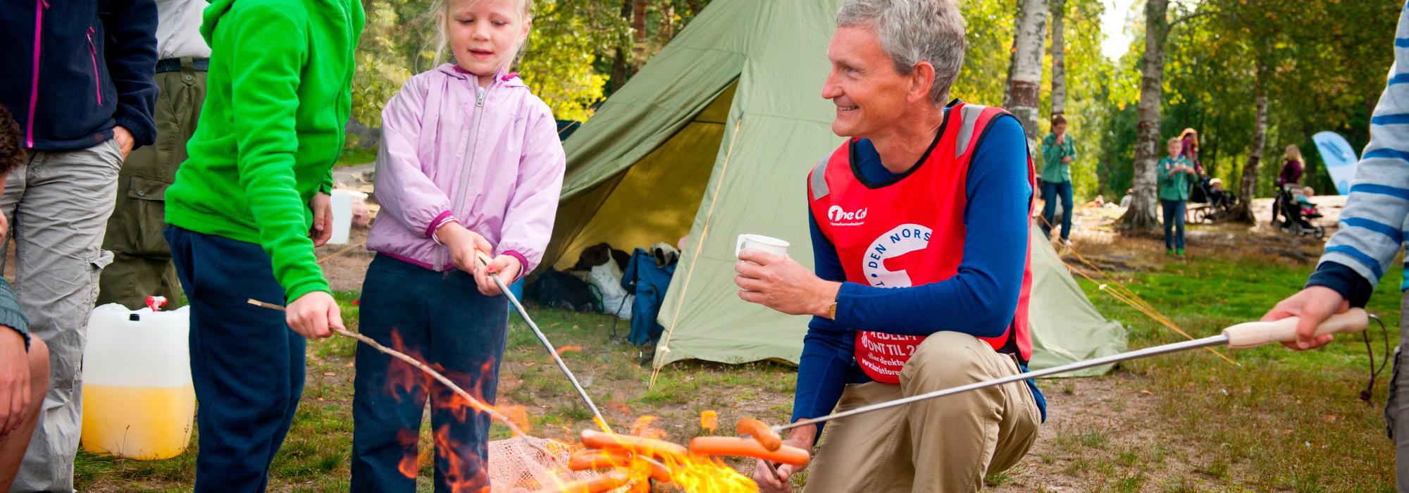 Barnas Turlag Drammen - Kom deg ut dagen på Hellashytta