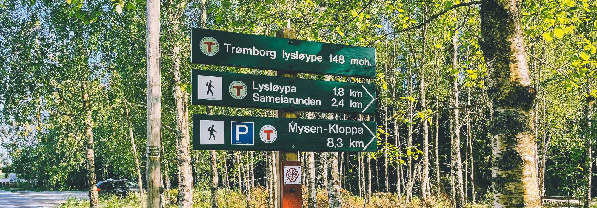Aktiv i 100 Eidsberg, Lysløypa i Trømborg