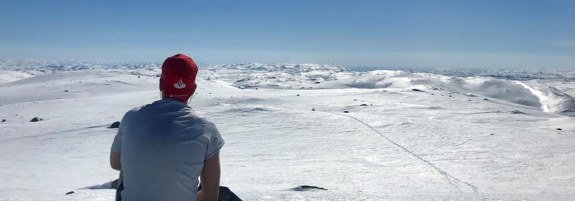 Skitur over Taumevassheia