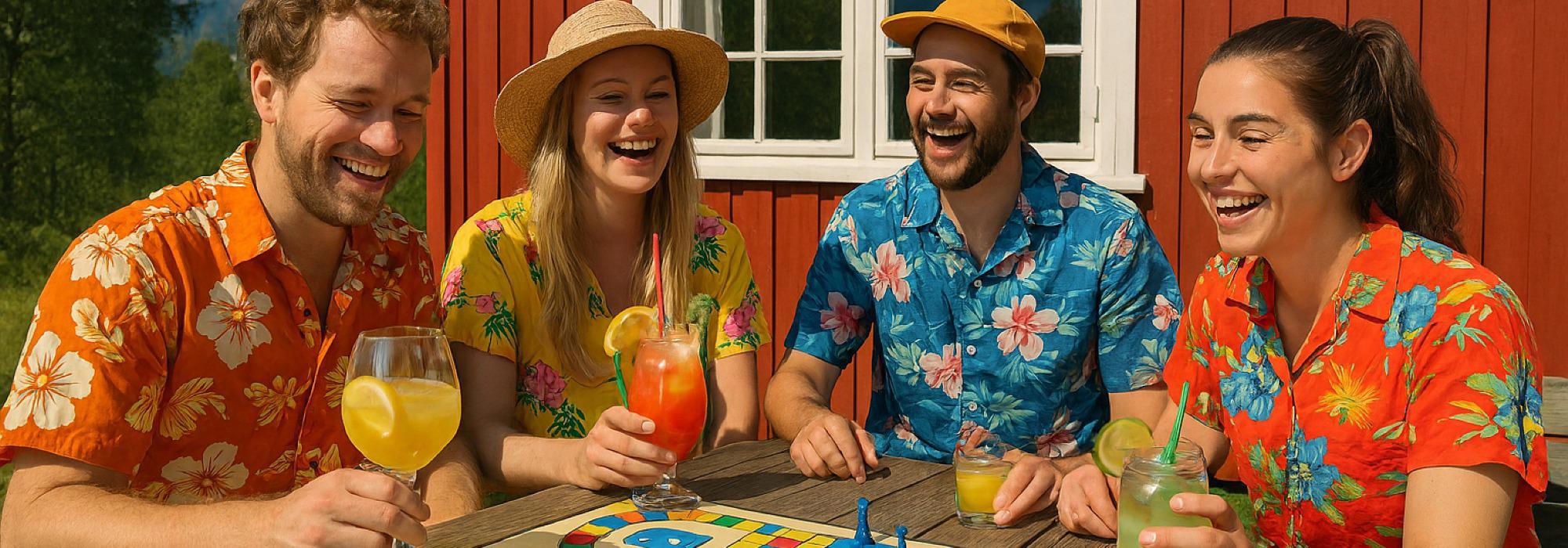 Fast brettspelkveld på DNT Storlihytta  - sommeravslutning!