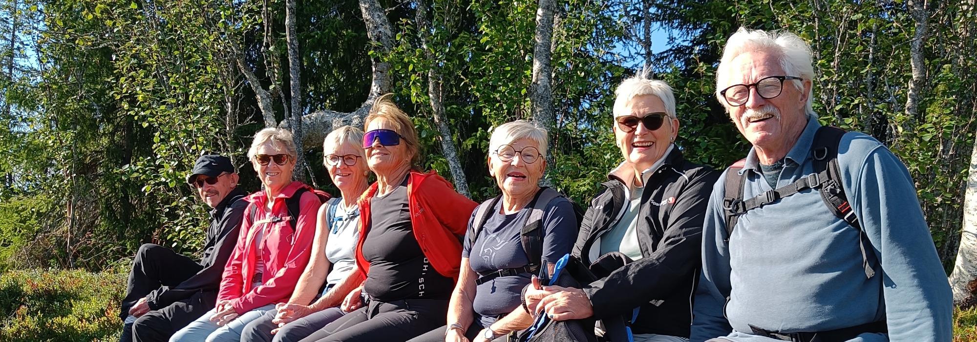 Veteranan Skarven: Ytteråsen, Fauskåsen, sti mot Kvitfjellhytta