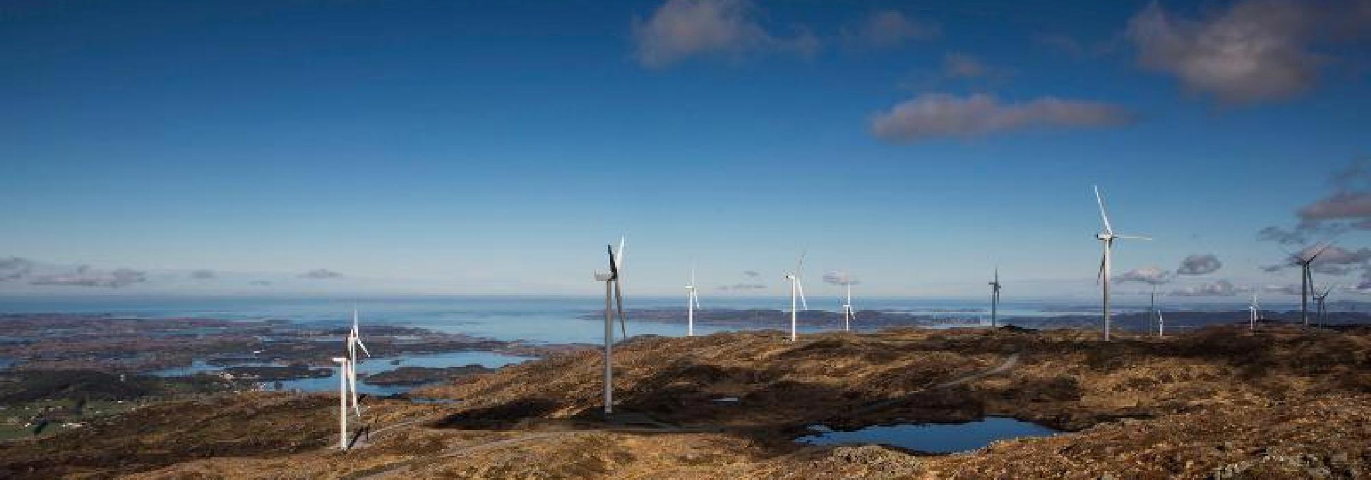 Sykling i vindmølleparken