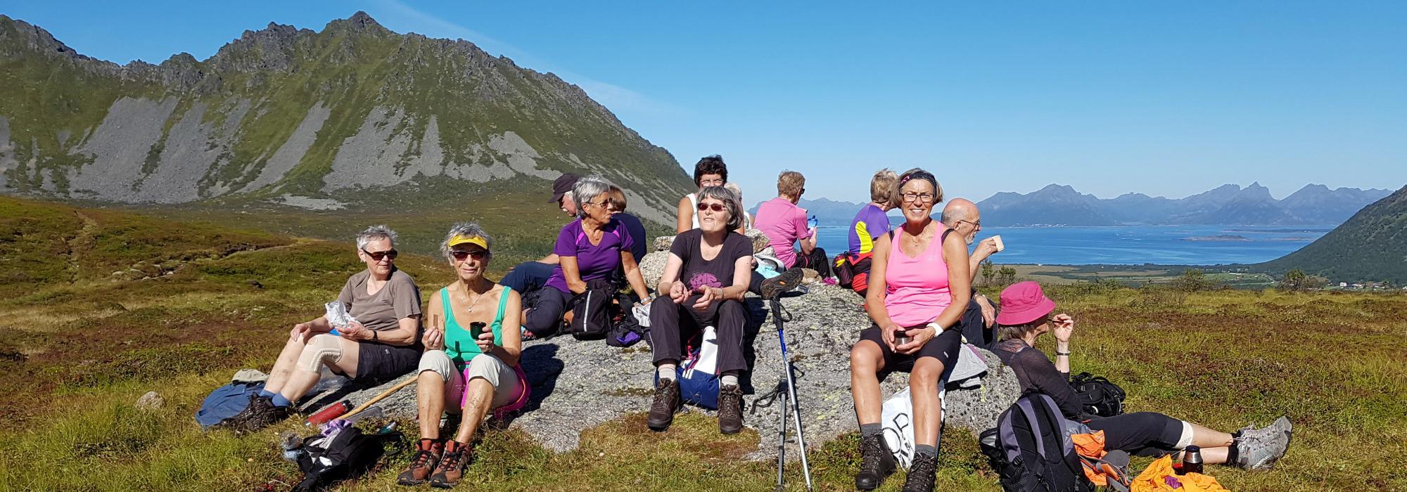 Vandring over Hadseløya, fra Vatndalen til Ånstad.