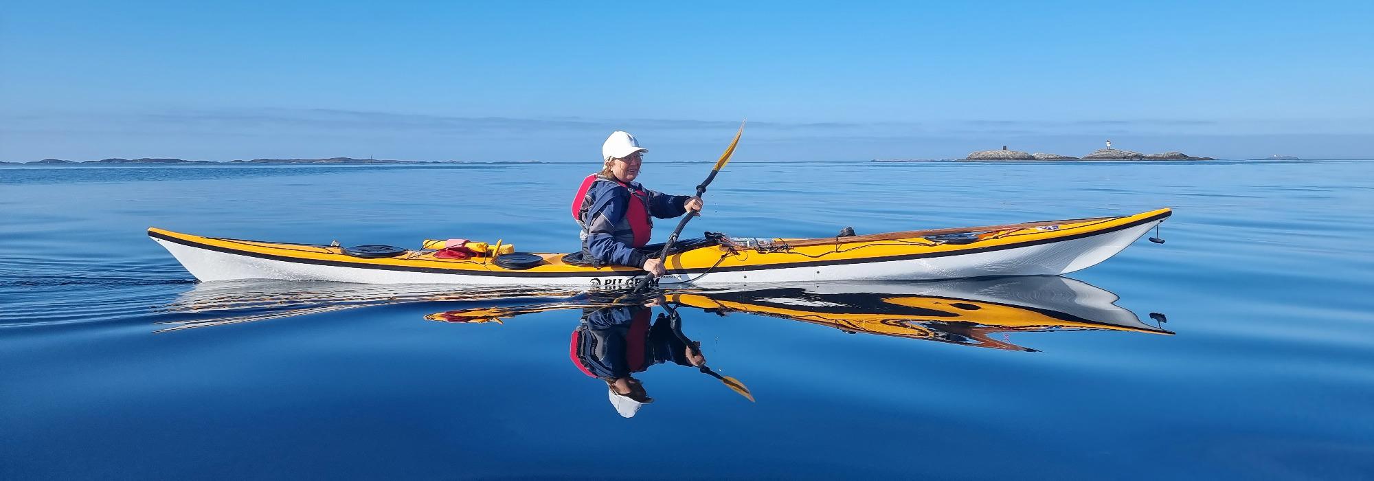 Langtur i kajakk! Fra øyperle til øyperle. Pinsehelg
