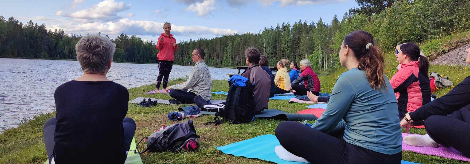 Yoga-tur i Stavåsen