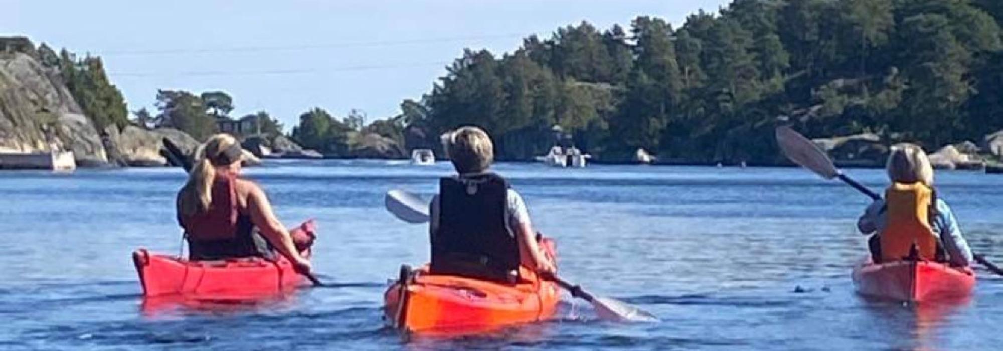 Kajakktur i Kragerøskjærgården