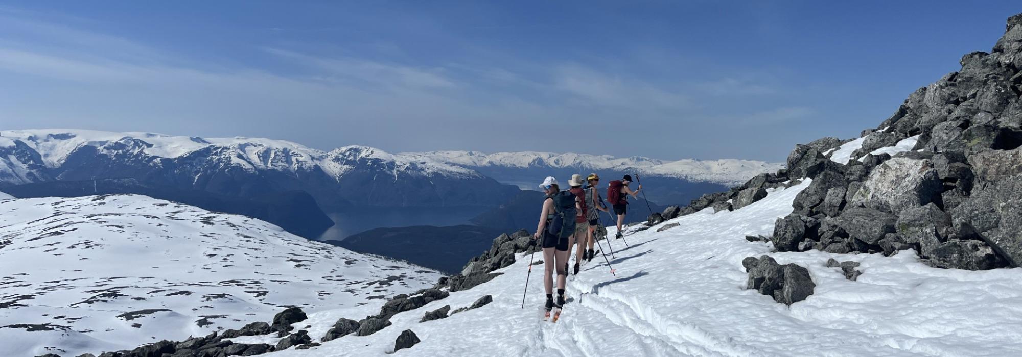 JUBILEUMSTUR: Vårskitur til Bleia