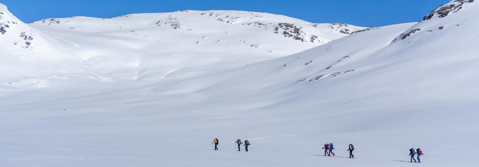 Skihelg på Mjølfjell - toppturer i vakkert landskap