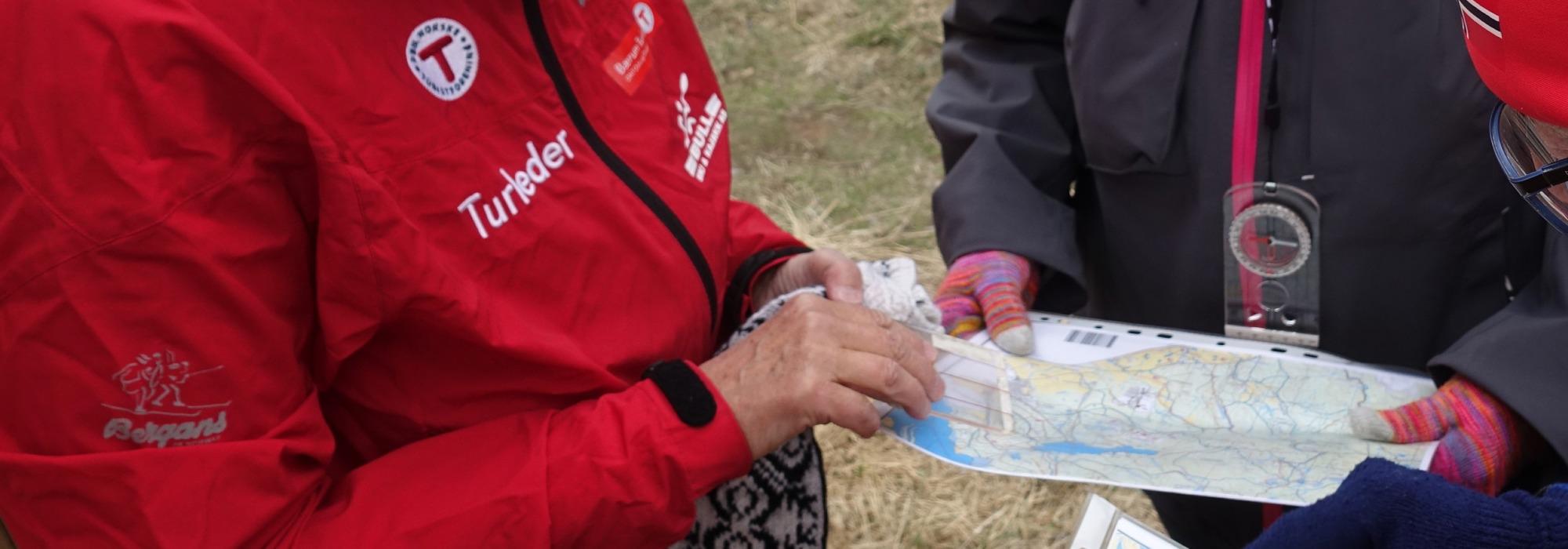 Friluftstreffet – Kart, kompass og digitale kart på mobilen