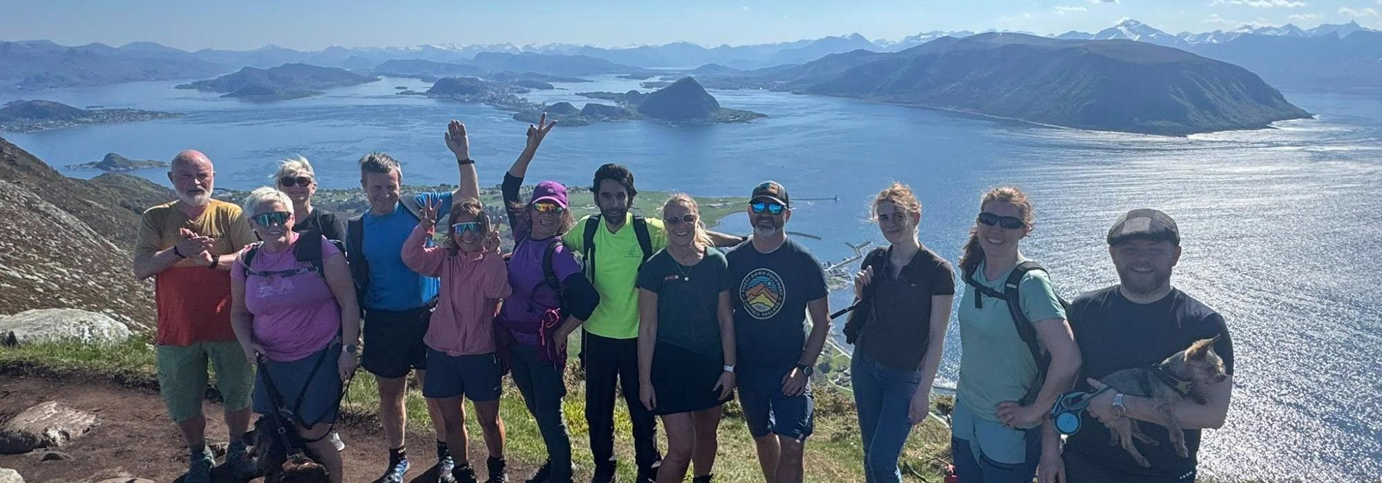 Søndagstur til Borgunkollen frå Heiane