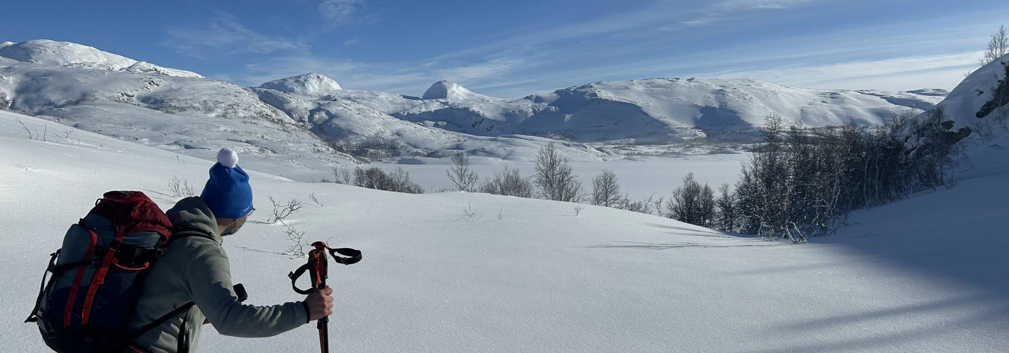 Skitur til Klubbfjelltjønnhytta