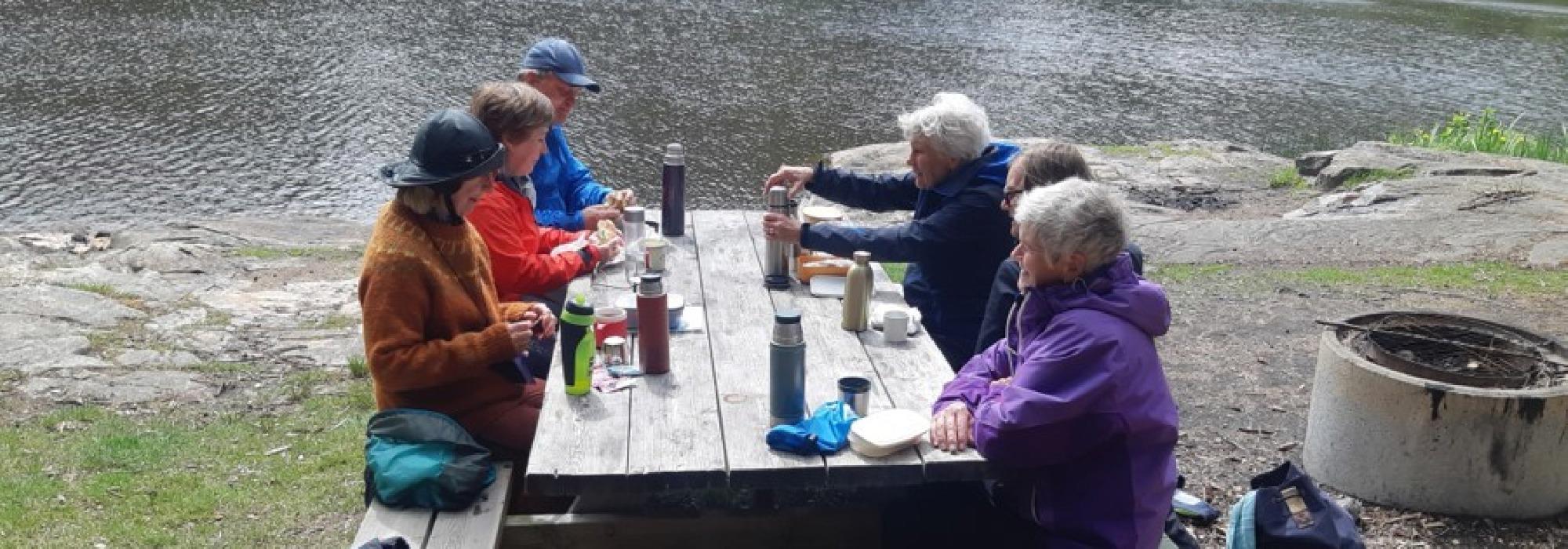 Seniortur - Med kano Bliksøya rundt