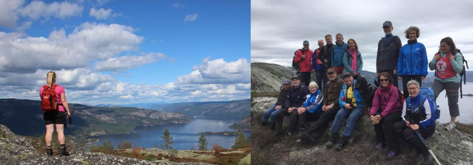 Topptur til Langfjell 753 moh i Nissedal
