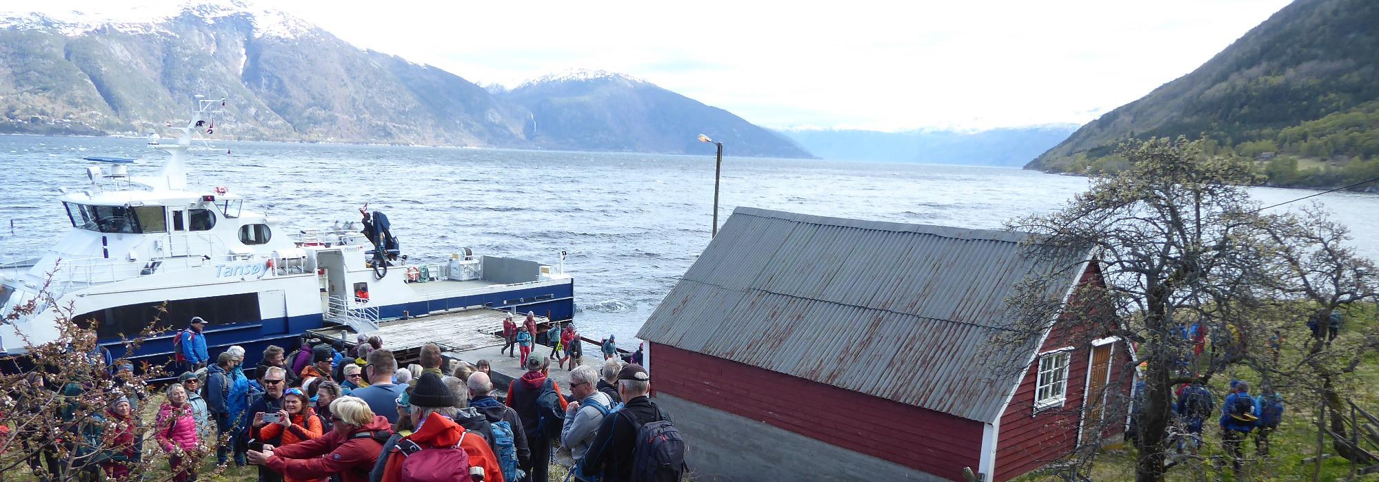 JUBILEUMSTUR: Sørsidetur i Sognefjorden