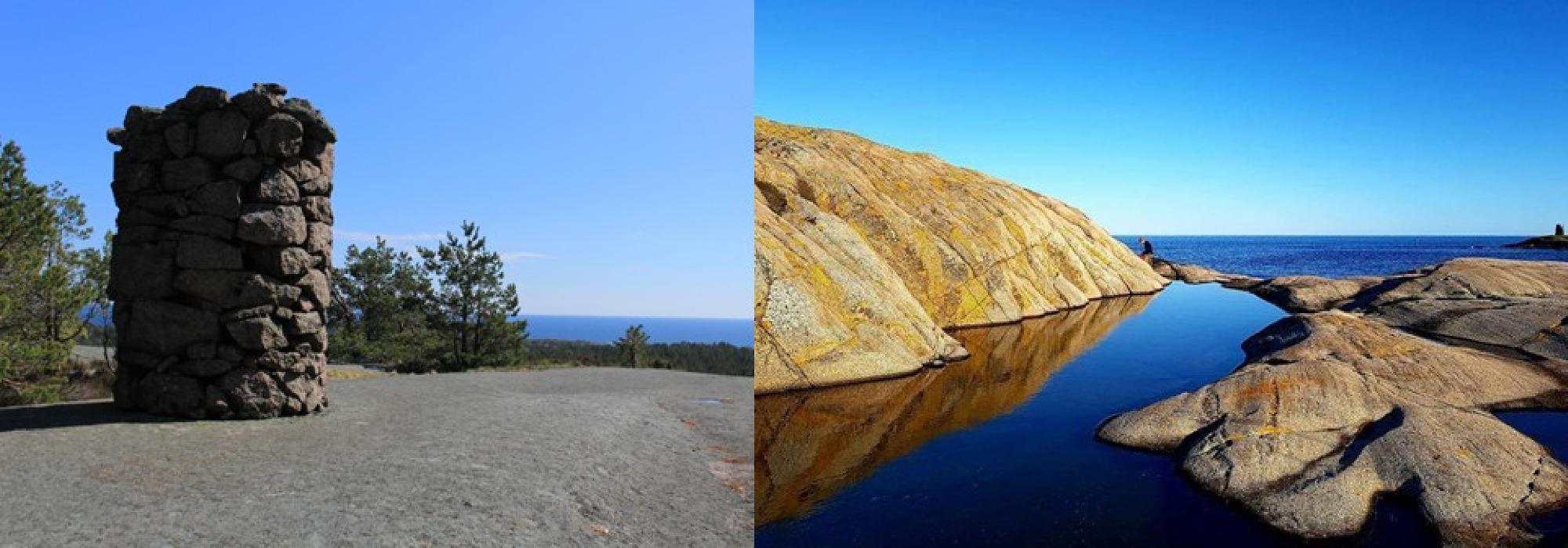 Onsdagstur til Hisåsen med Jettegrytene på Sild, Risør