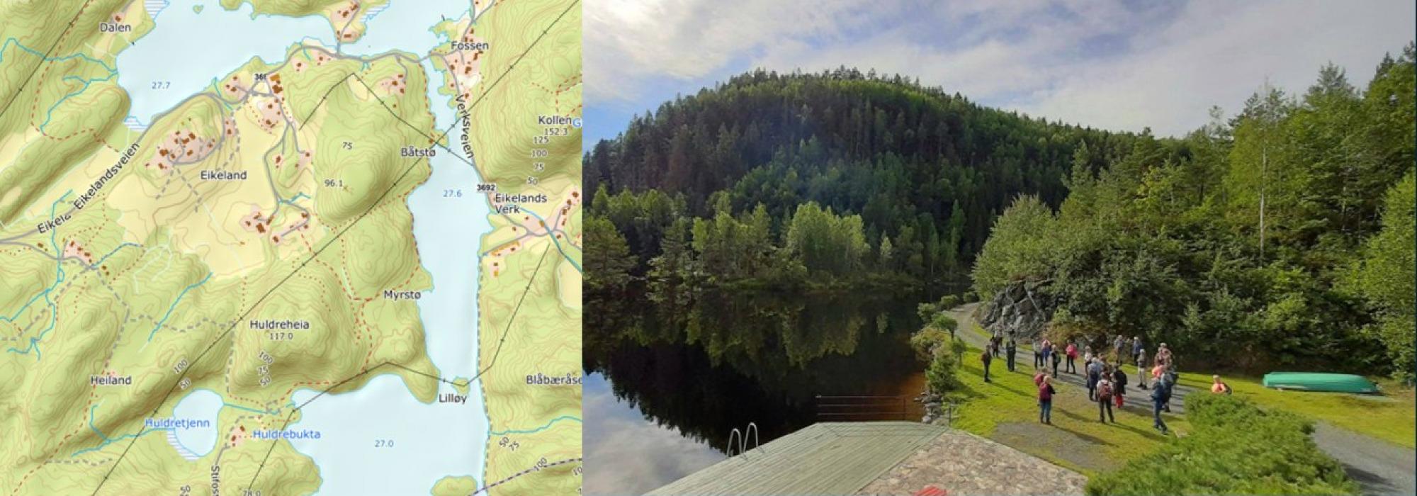 Onsdagstur - Rundtur fra Fossen i Gjerstad