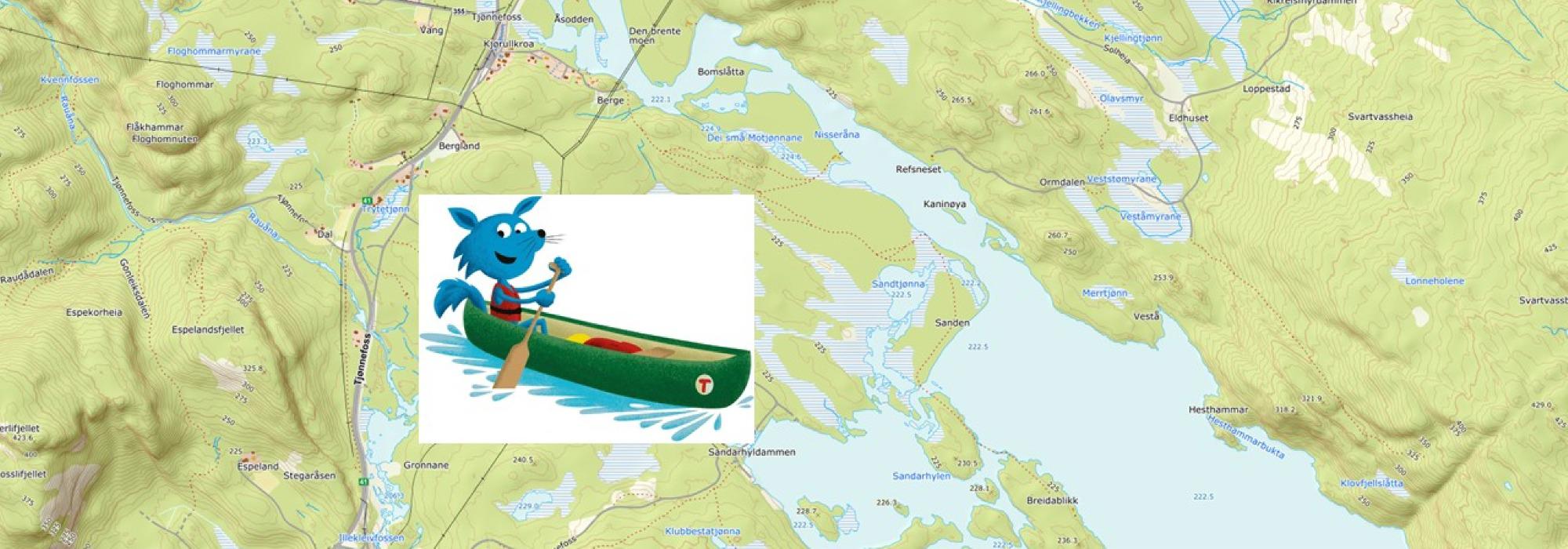 Padletur, Kjørull i Nissedal