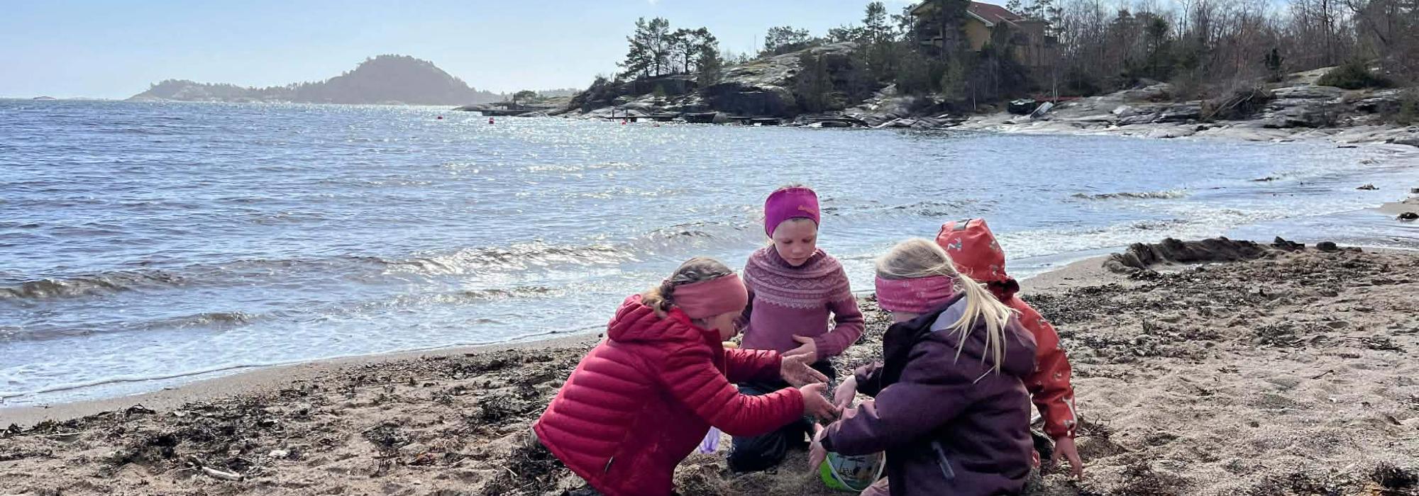 Nistetur på stranda