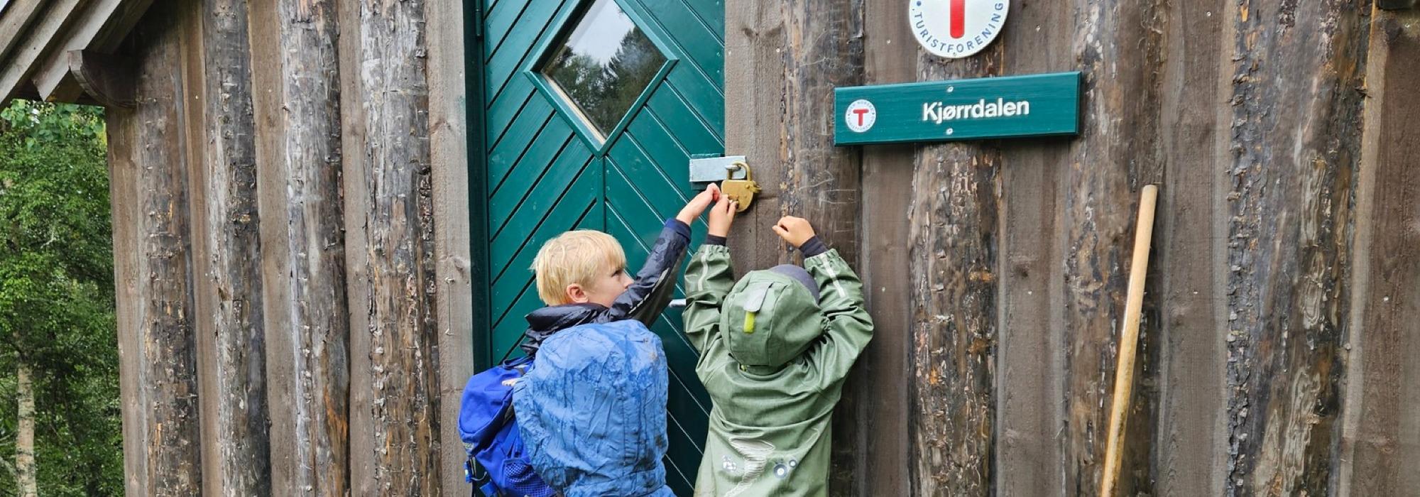 Tur til Kjørrdalsselet med Barnas Turlag