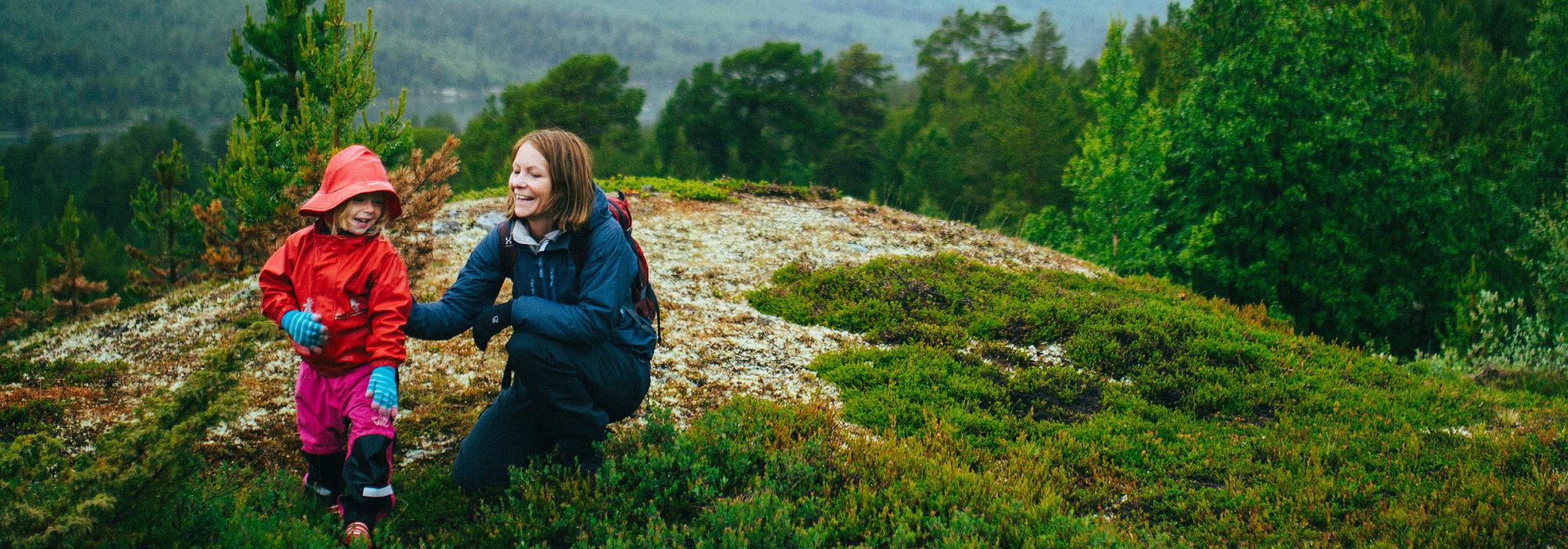 Hytte til hytte tur med Barnas Turlag Leikanger