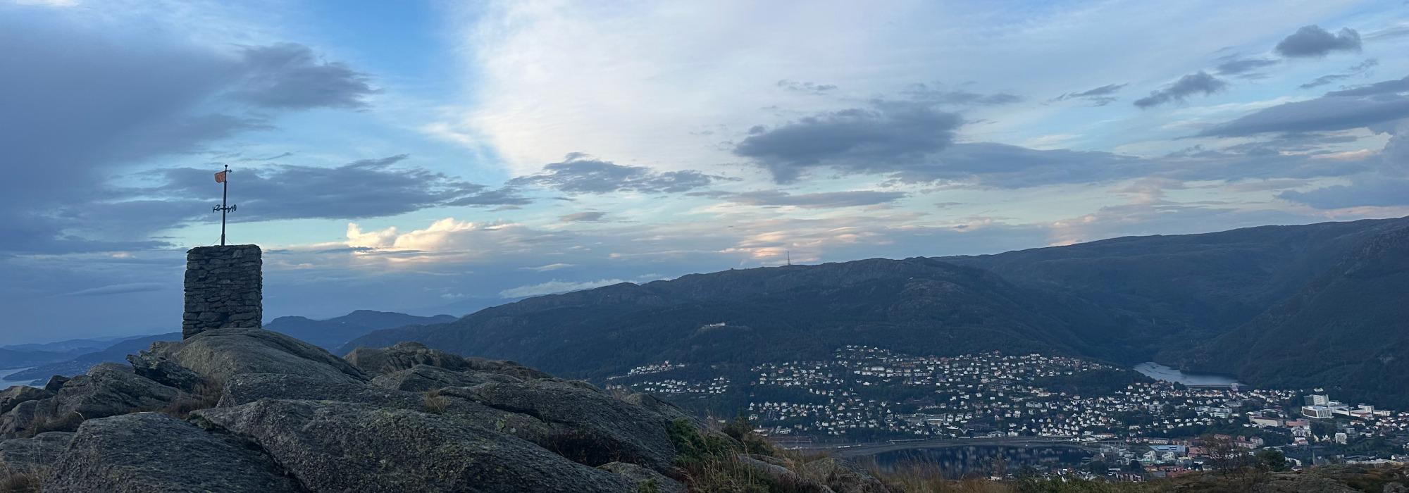7-fjellsturen i Fyllingsdalen med Senior Bergen