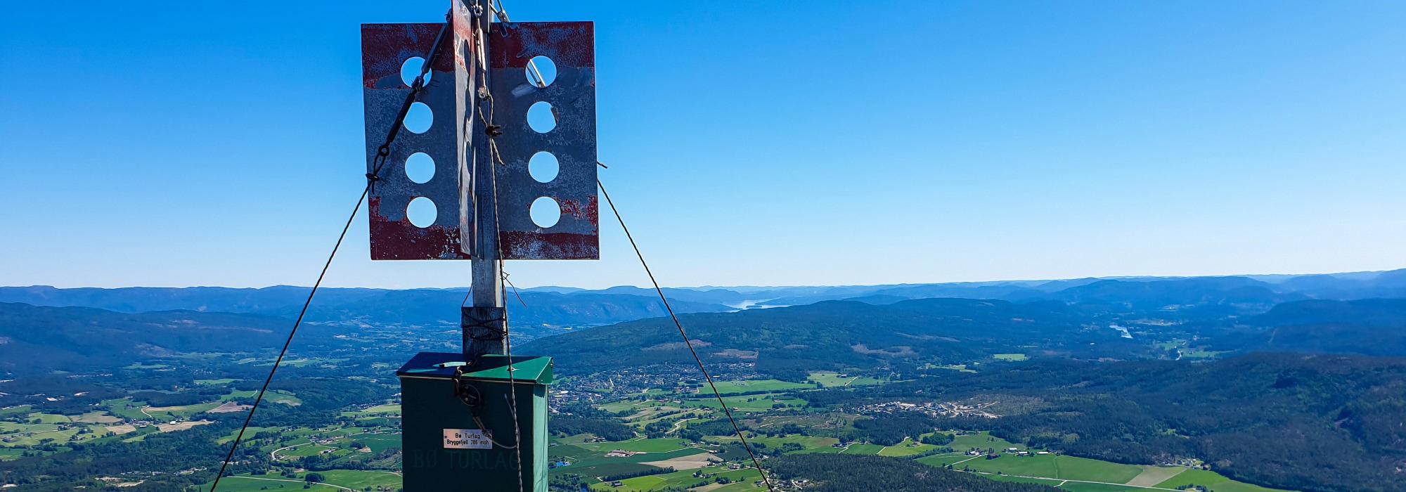 Topptur til Bryggefjell i Bø