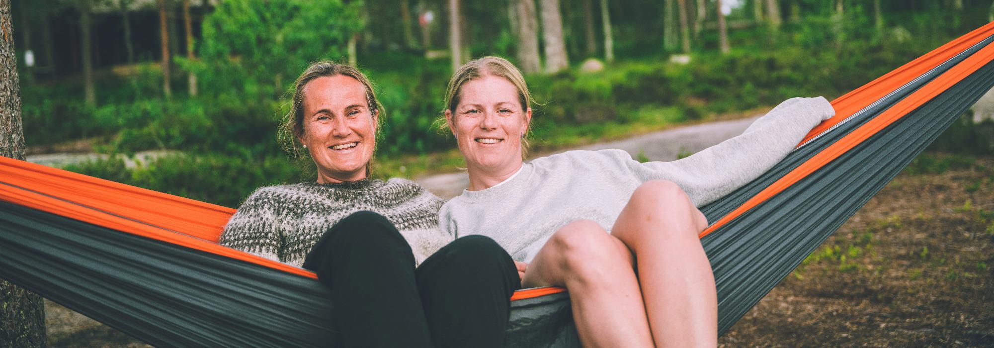Overnattingstur i hengekøye med bålkos, Smalen i Rakkestadfjella