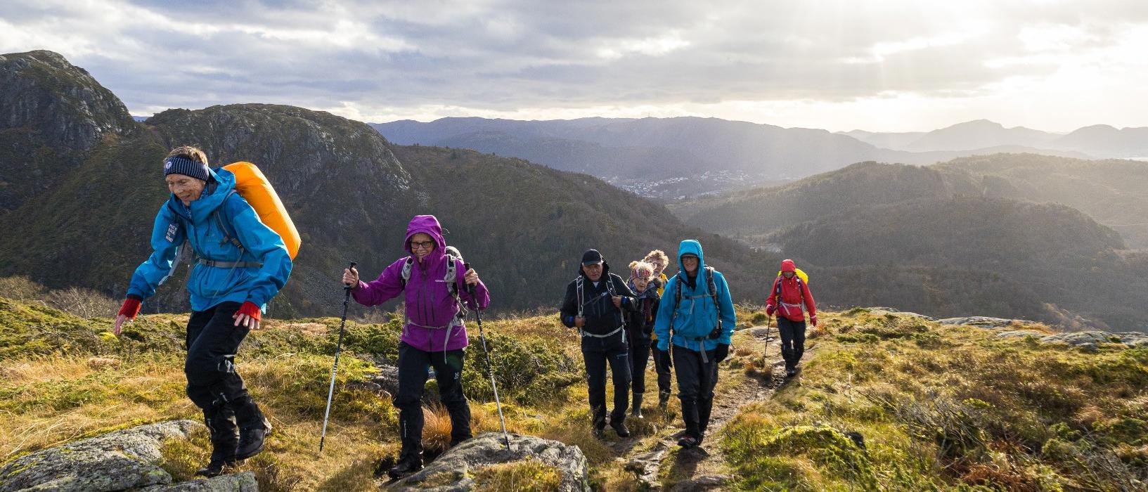 Totlandsfjellet og Livarden med DNT nærtur Bergen