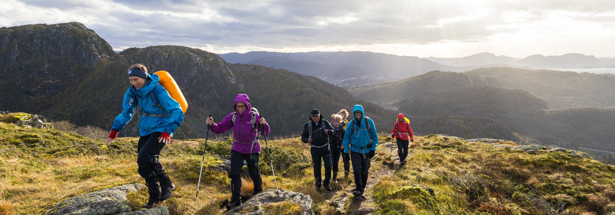 Haugland - Såbotshaugen - Norhytten - Flaktveit med Senior Bergen 