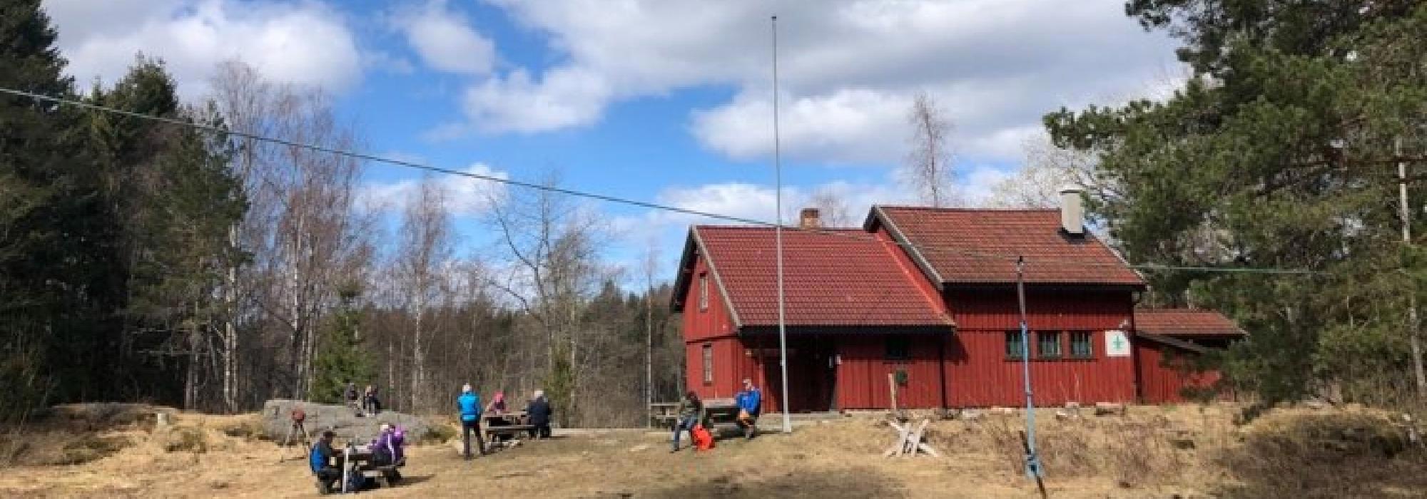 Myklerud -Tangenåsen med en etappe med stille vandring