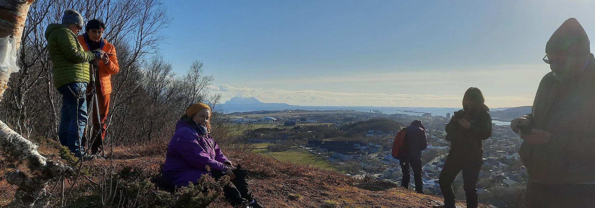 Bynær kveldstur fra Maskinisten