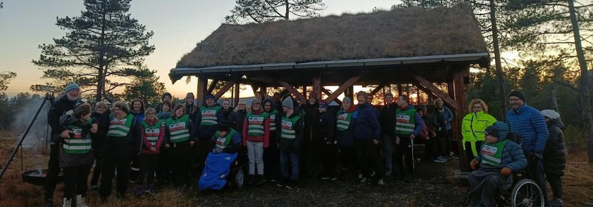 FTU - snøleik og bålpanne på Langeland