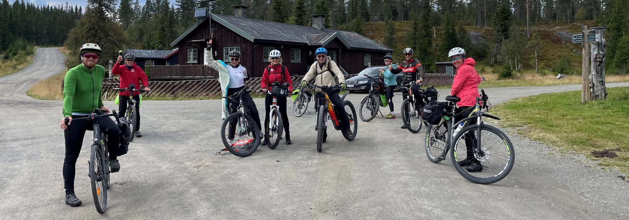 Stange på kryss og tvers - sykkeltur