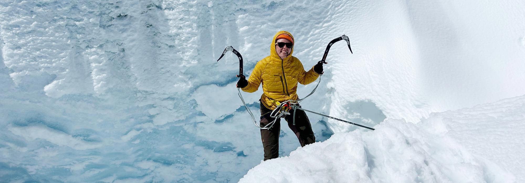 DNT Unge voksne: Jostedalsbreen på nært hold
