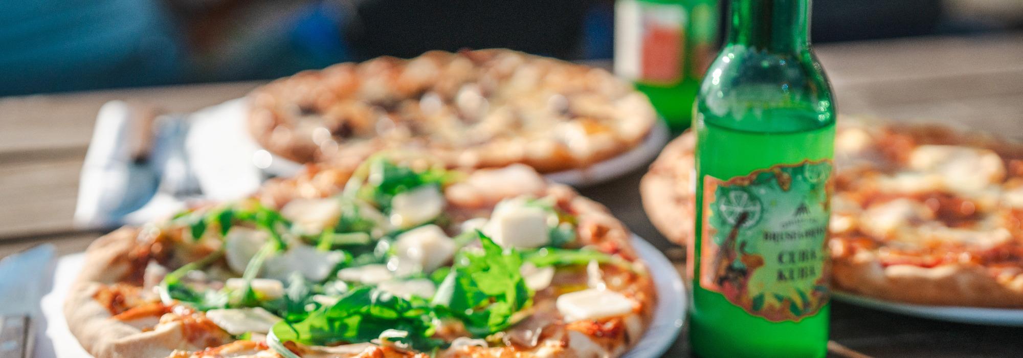 Pizzakveld på Kobberhaughytta i vår