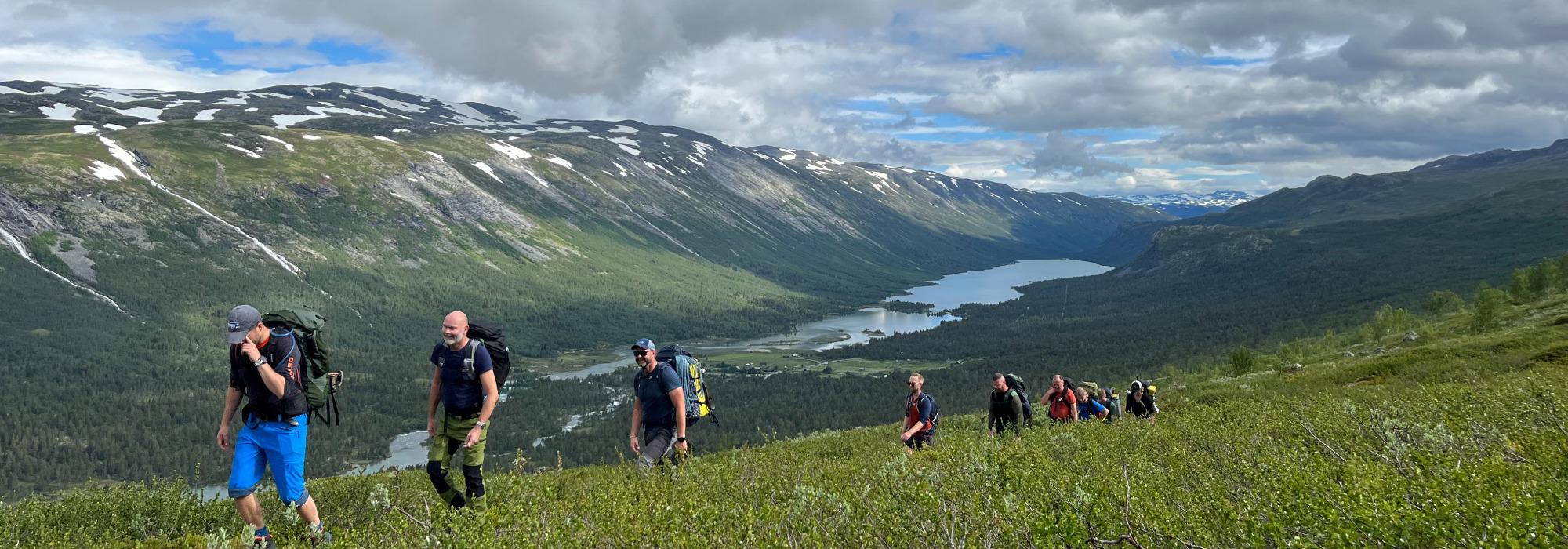 Overnattingstur i Breheimen 3. - 7. august
