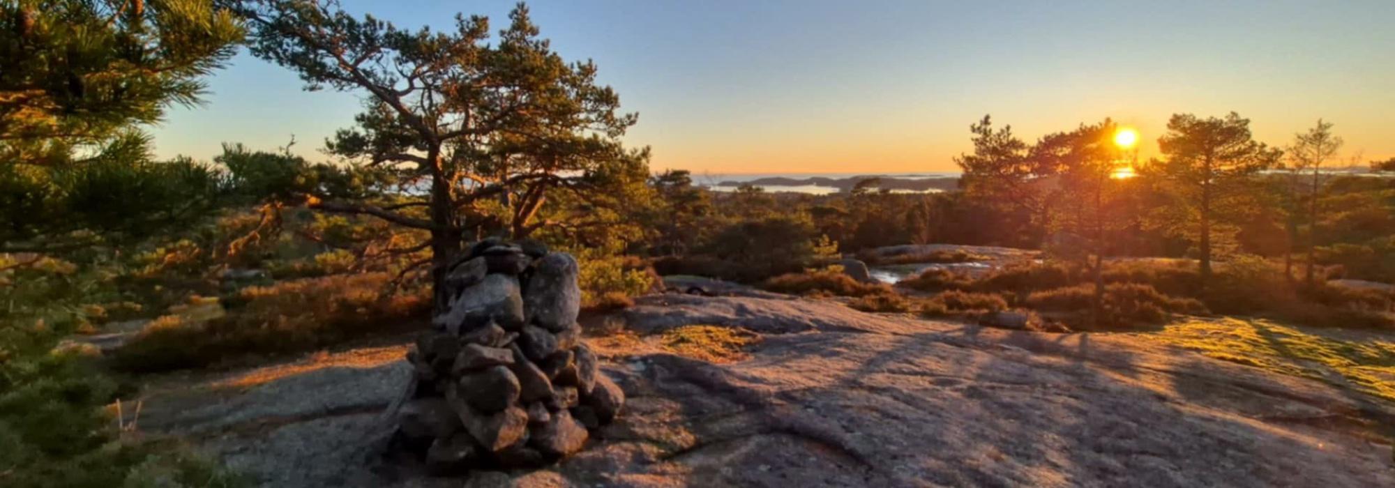 Nærtur - Rundtur i Bergeskogen i Søgne