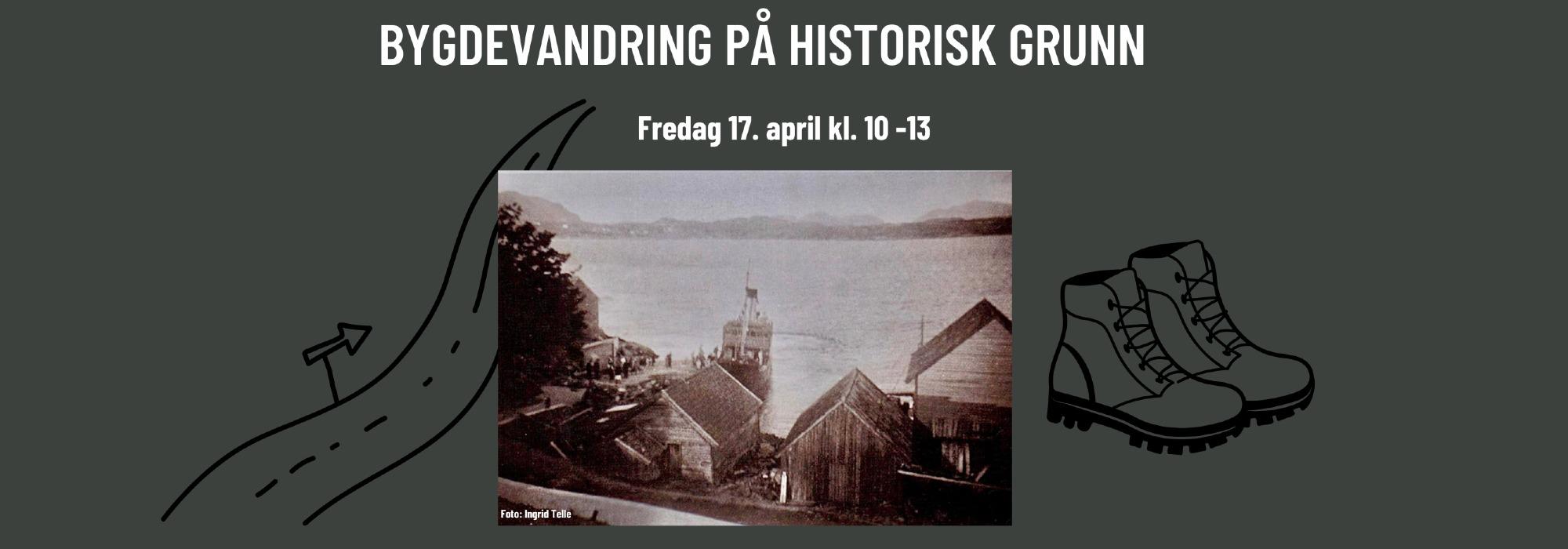 Bygdevandring på historisk grunn: Ådlandsvik