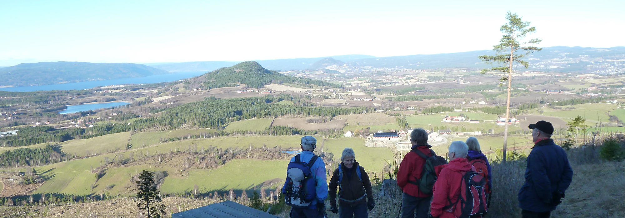 Topptur til Hadeland med middag