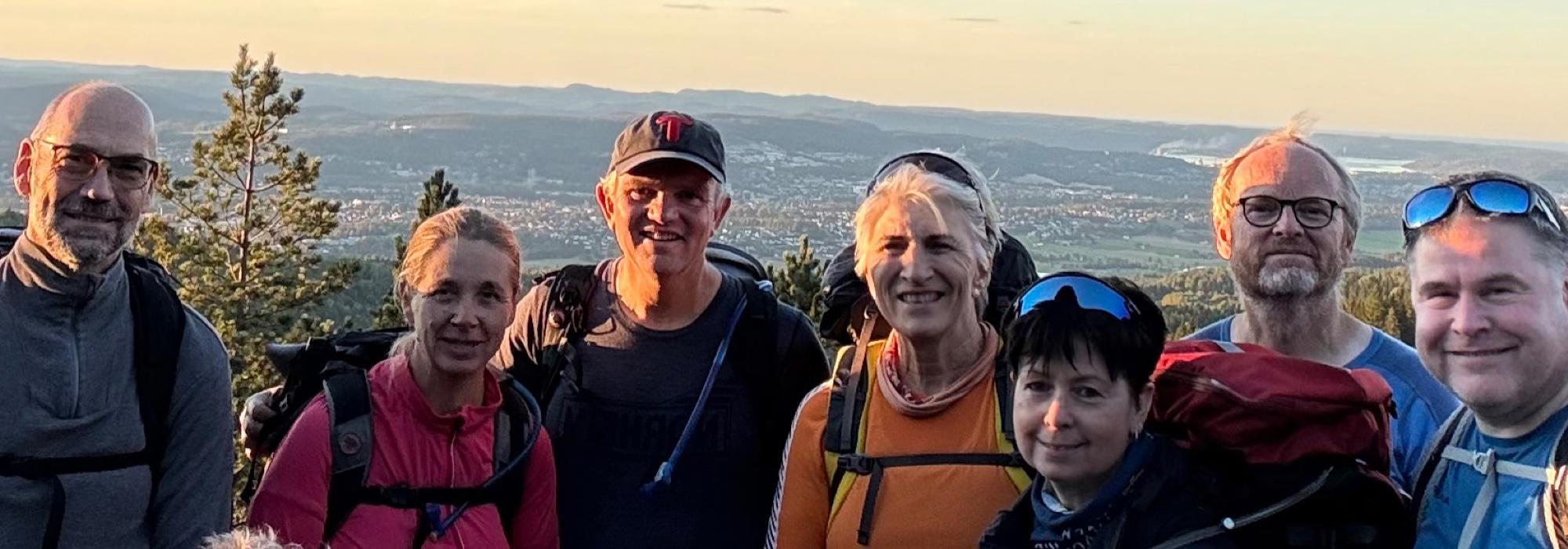 Skien Turlag Aktiv _ Tungsekk trening til Mælakollen