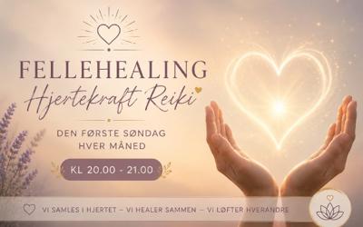 Hjertekraft Healing – Månedlig felleshealing
