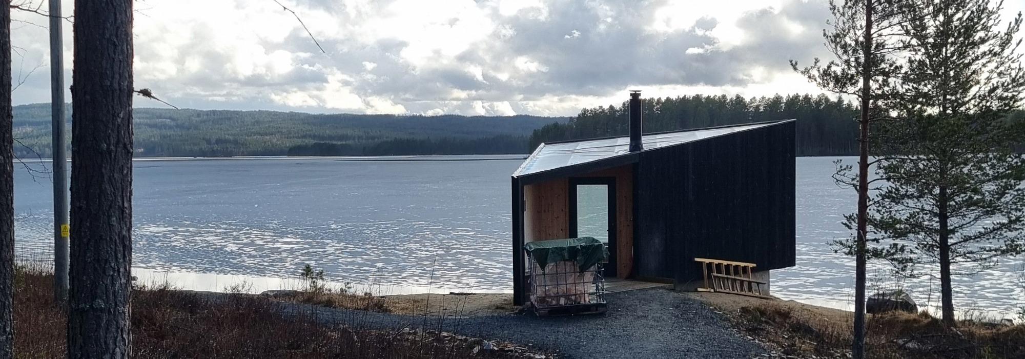 DNT Odal æftastur til dagsturhytta i Grue