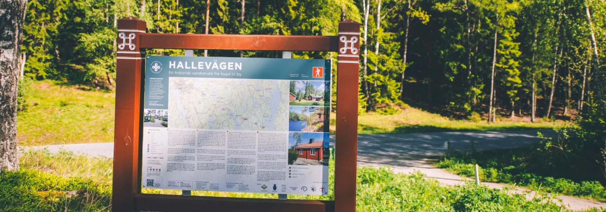 Hallevägen — Historisk vandrerute