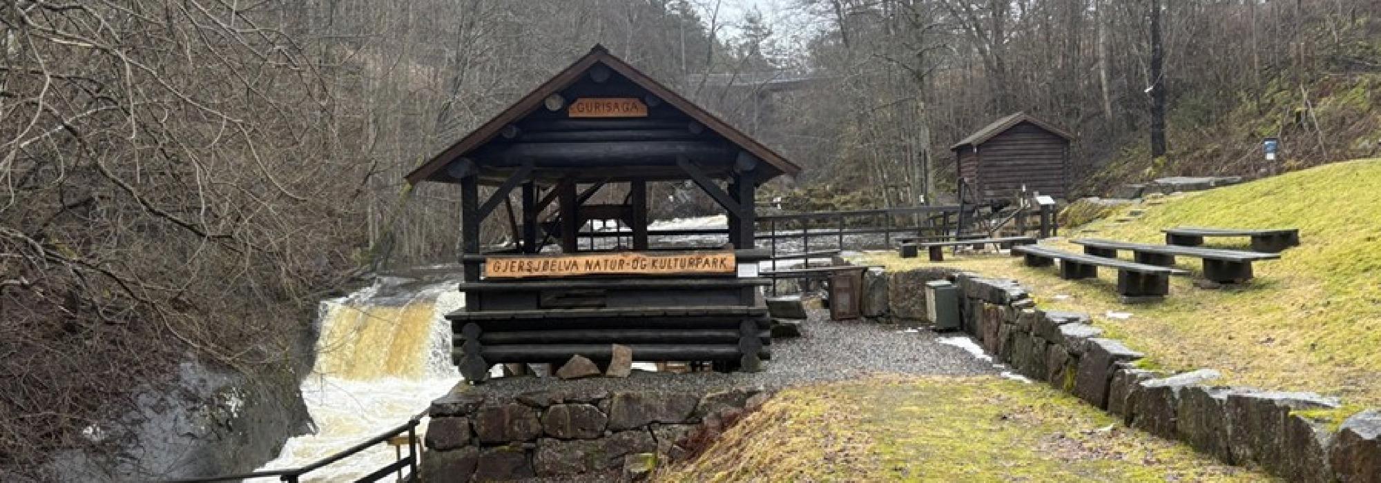 Gjersjøelva og Ljanskollen (Turbussen i Bærum)